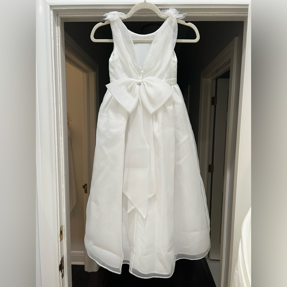 White Communion/Flower girl dress